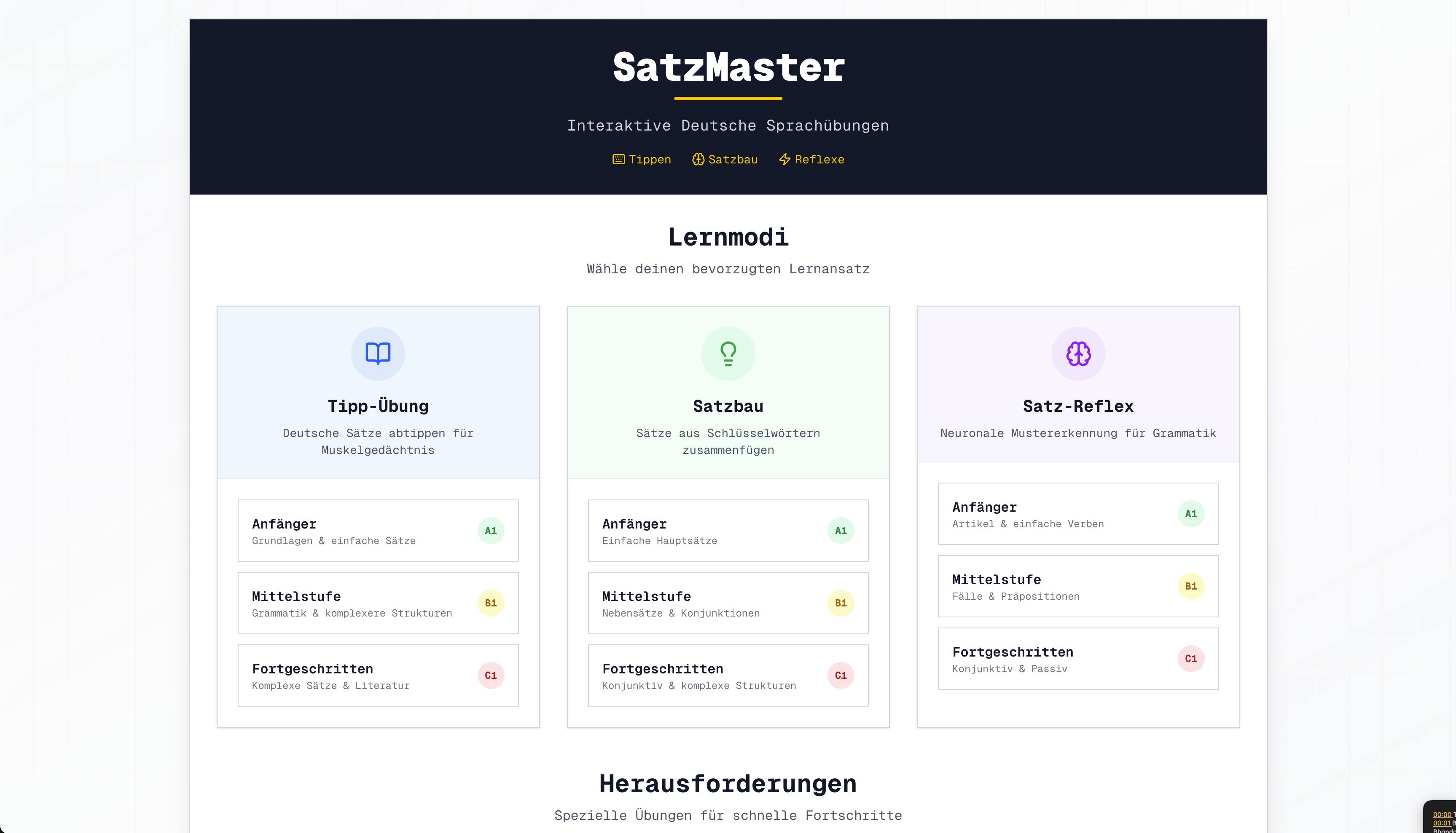SatzMaster